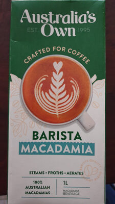 Australia's Own Barista Macadamia - Product