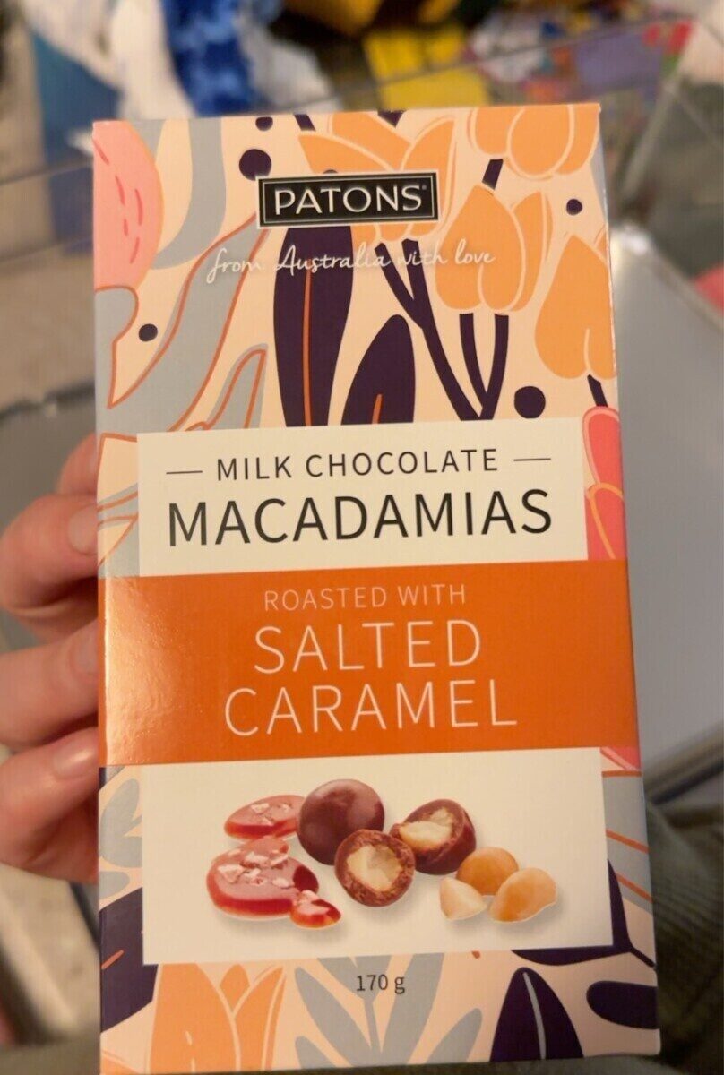 Milk Choc Macadamias - Product