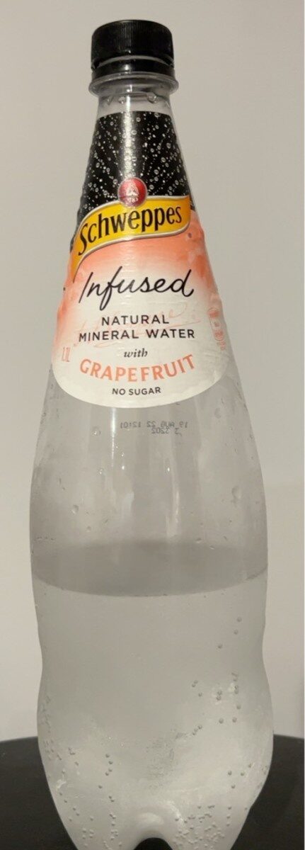 Infused Natural Mineral Water with Grapefruit - Product