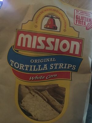 White Corn Tortilla Corn Chips - Product