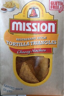Tortilla Triangles Cheesy Nachos - Product