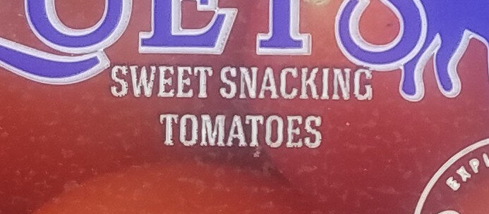 Sweet Snacking Tomatoes - Ingredients