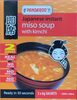 japanese instant miso soup with kimchi - Product