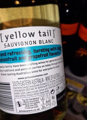 yellow tail - Ingredients