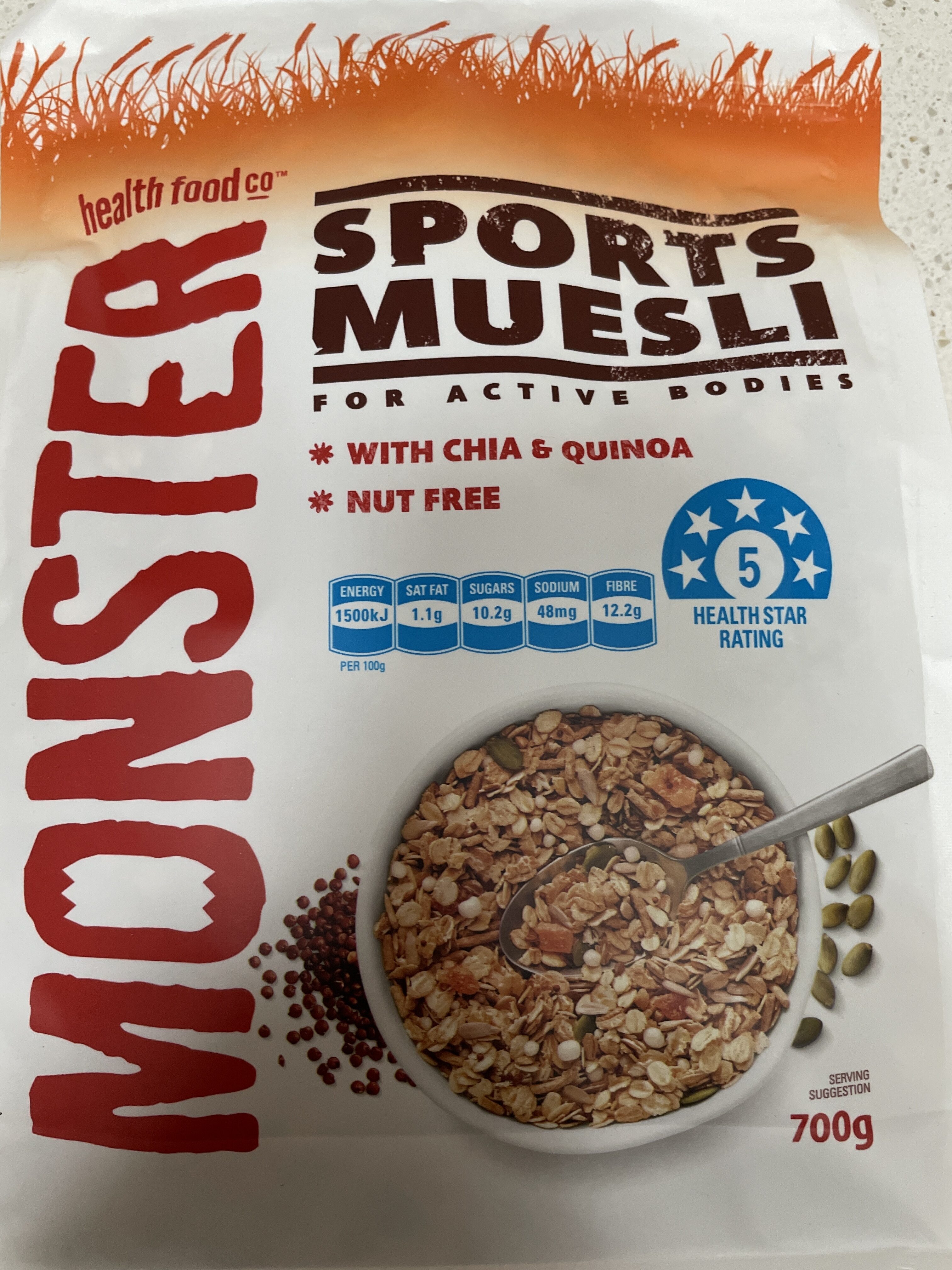Monster Health Food Monster Muesli Sports Muesli - Product