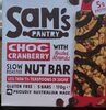 Choc Cranberry Nut Bar with Roast Almonds - Product