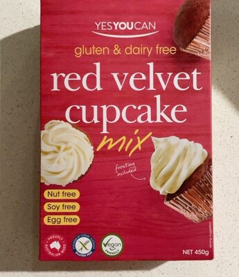 Red Velvet Cupcake mix - Producto - en