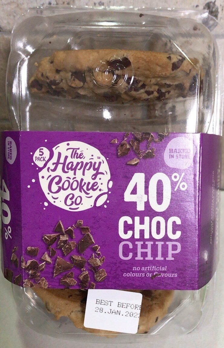 40% Choc Chip Cookies - Product