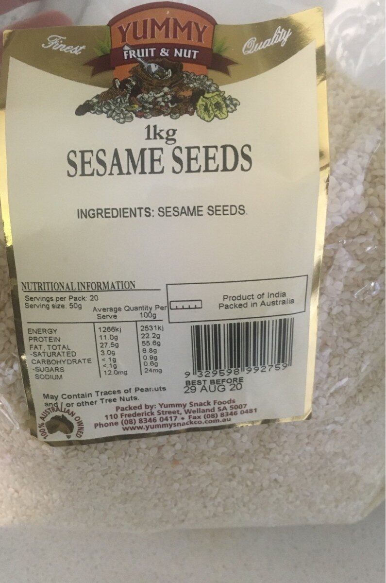 Sesame Seeds - Product