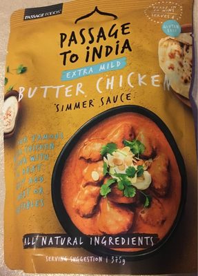 Butter Chicken Simmer Dauce - Product
