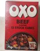 Beef Flavour Stock Cubes - Product