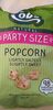 Popcorn lightly salted and lightly sweet - Product