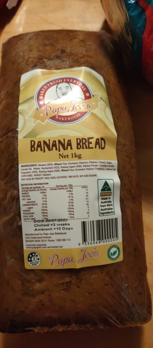 Banana bread - Product