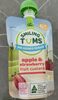 Smiling Tums Apple and Strawberry Fruit Custard - Product