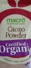 Cacao powder - Product