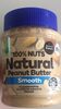 100% nuts natural peanut butter smooth - Product
