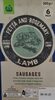 Fetta and rosemary lamb Sausages - Produit