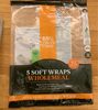 5 soft wraps Wholemeal - Produit