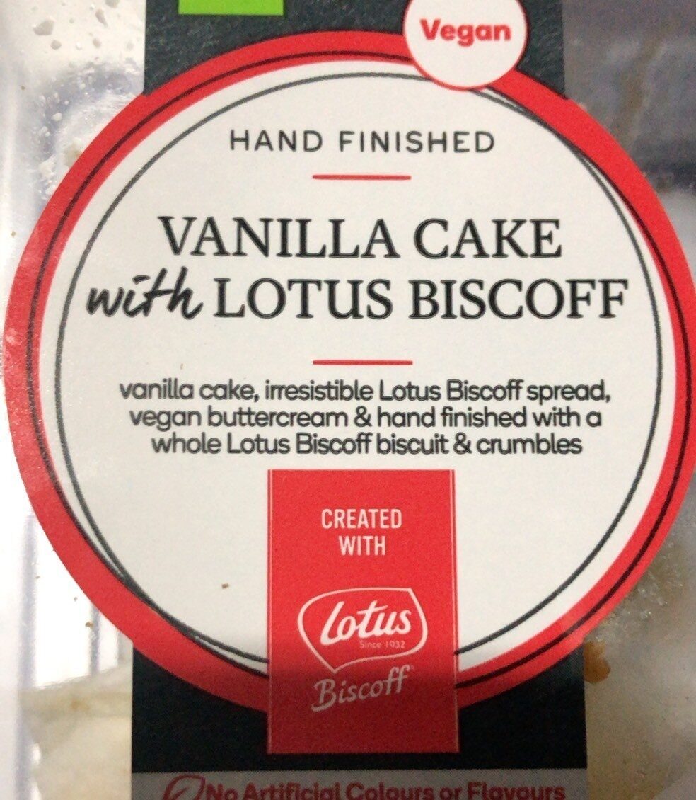 Vanilla Cake with Lotus Biscoff - Product - en