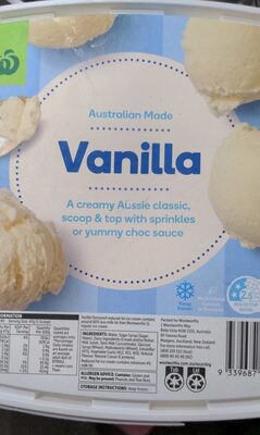 Vanilla Ice cream - Product