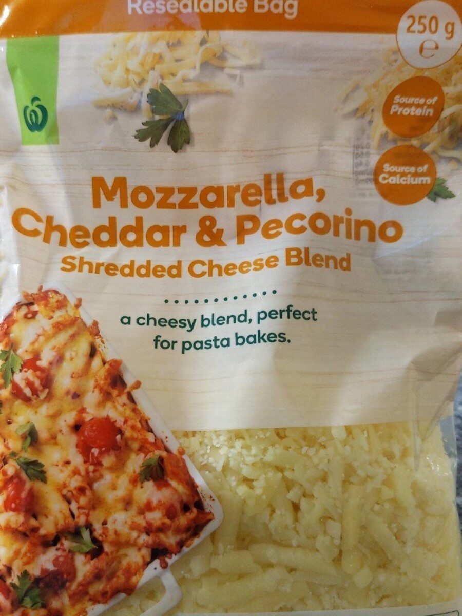 Mozzarella, cheddar and pecorino - Product