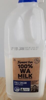 Full cream milk - Product