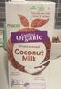 Organic coconut milk - Producto