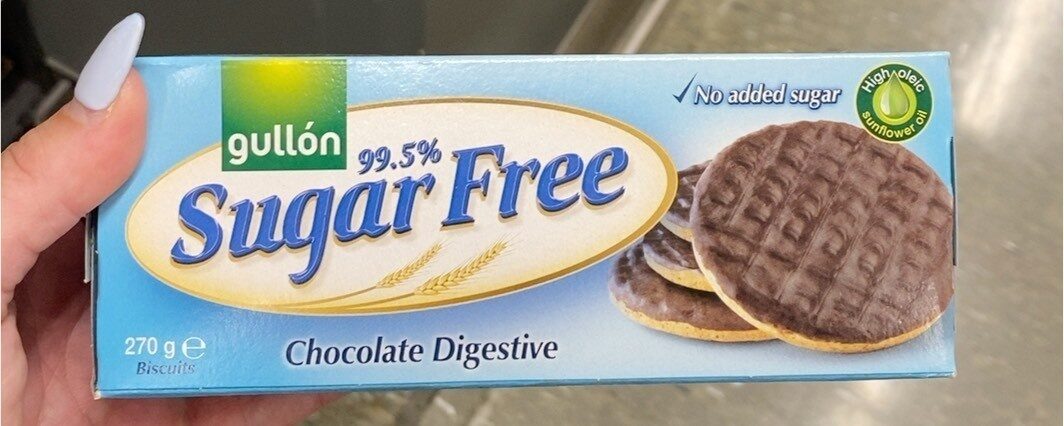 Sugar free chocolate digestive - Product