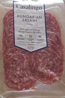 Mild Hungerian Salami Sliced 100g - Product