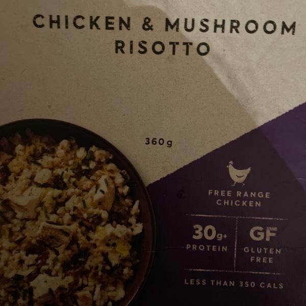Chicken  & mushroom risotto - Product
