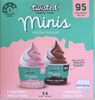 Minis frozen yogurt strawberry - Product