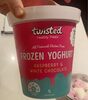 Raspberry & White Choc Frozen Yoghurt - Product