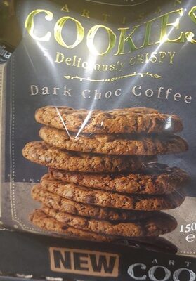 Dark choc coffee cookies - Product