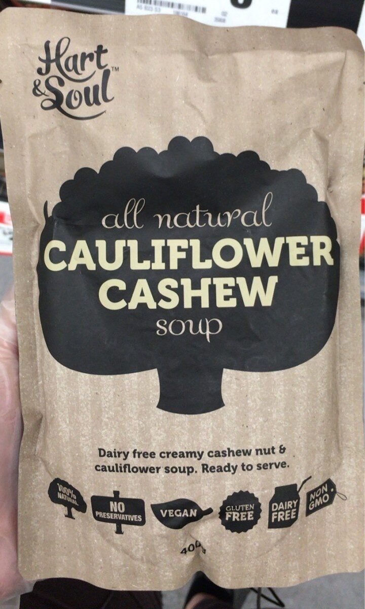 cauliflower cashew soup - Product
