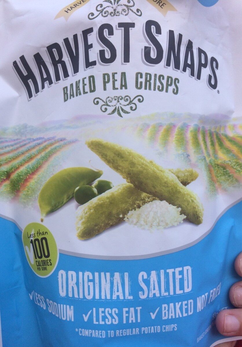 Harvest snaps baked pea crisps - Product