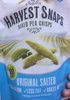 Harvest snaps baked pea crisps - Produit
