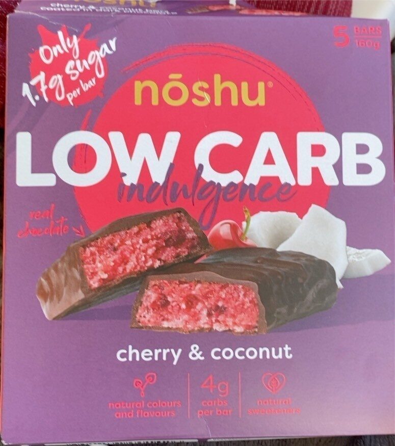 low carb indulgence cherry and coconut - Product