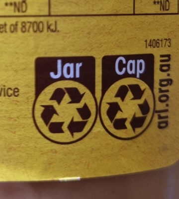 Peanut butter smooth - Recycling instructions and/or packaging information
