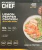 Lemon pepper chicken with pea mash - Produit