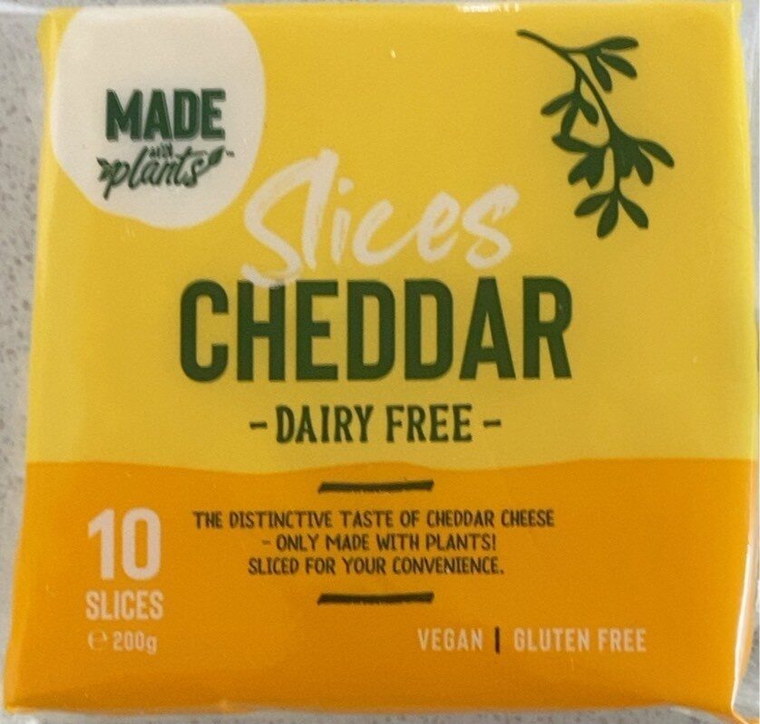 Cheddar Dairy Free Slices - Product