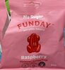 Raspberry flavoured gummy frogs - Produit