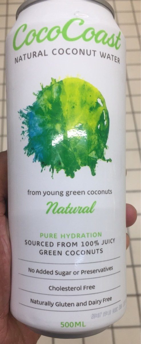 Natural coconut water - Product - fr