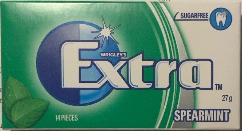 Wrigley’s Extra Spearmint Gum - Product
