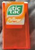 Orange tic tac - Produit