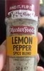 Lemon pepper spice blend - Produit