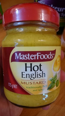 hot English mustard - Product