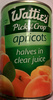 Apricots - Halves in clear juice - Produit