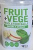 Fruit+Vege wholefood balls - Produkt