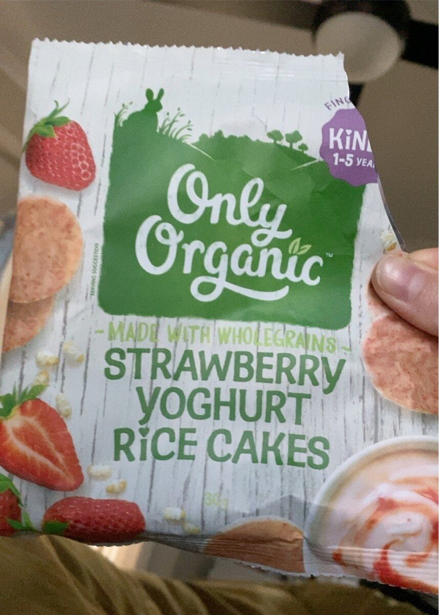 Strawberry yoghurt rice cakes - Product