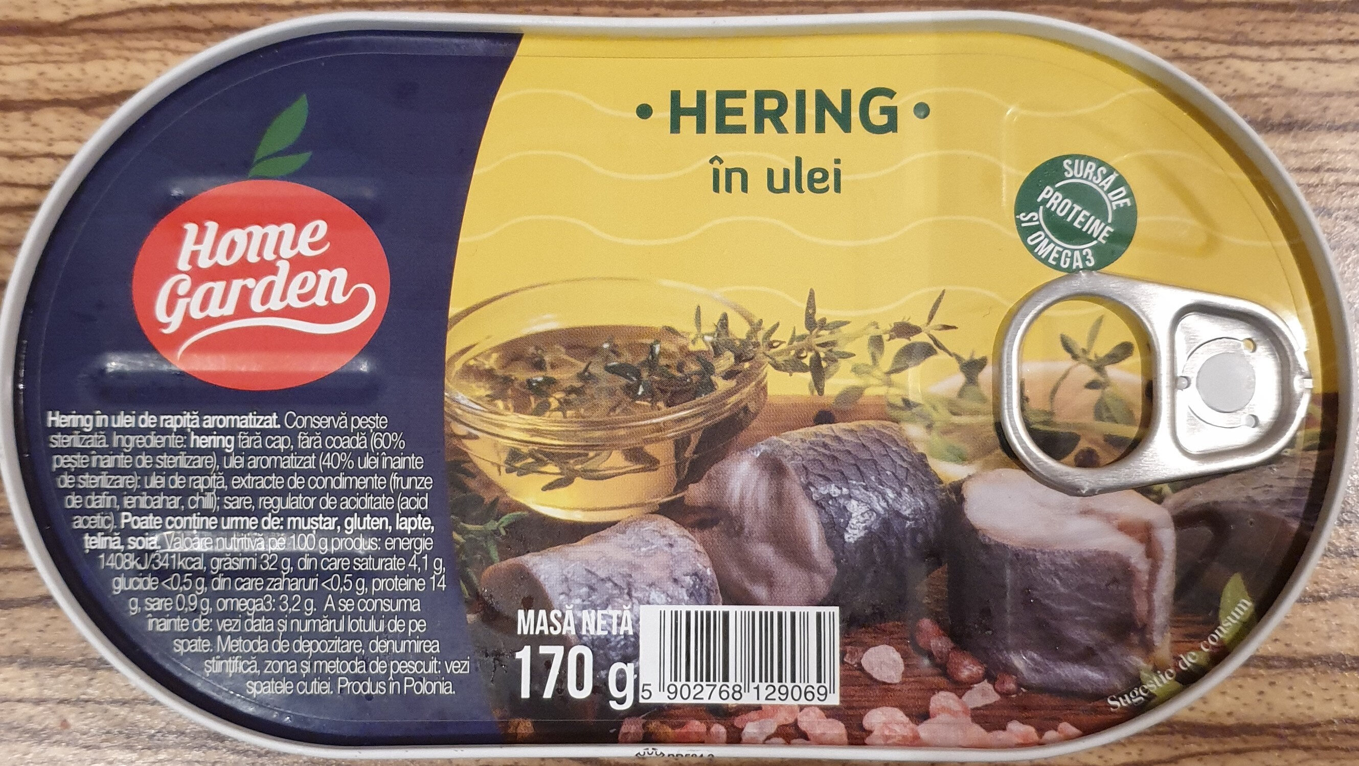Home Garden Hering in ulei - Product - ro